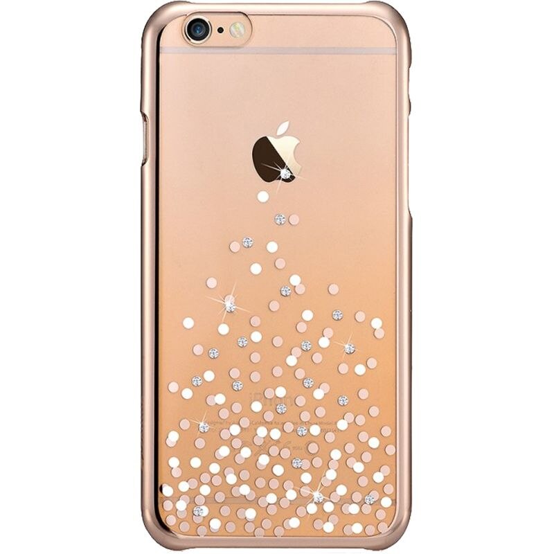 Husa de protectie Comma Unique Polka pentru iPhone 6/6s, Champagne Gold