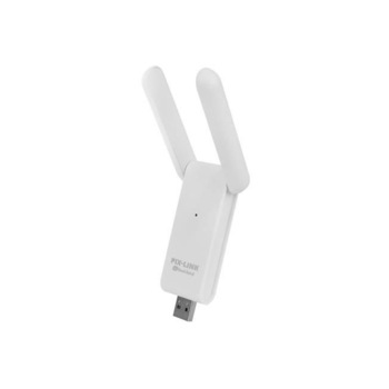 Adaptor Wireless WiFi USB DUAL Antennas de 600 Mbps, WPS TECHNOLOGY, Sisteme acceptate, WINDOWS XP 7,8, 8.1, 10 MAC OCS LINUX , Alb Adaptor Wireless WiFi USB DUAL Antennas de 600 Mbps, WPS TECHNOLOGY, Sisteme acceptate, WINDOWS XP 7,8, 8.1, 10 MAC OCS LINUX , Alb