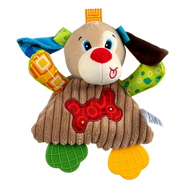 Jucarie de plus, Bali Bazoo, Pedro Catelul, Multicolor, 3+