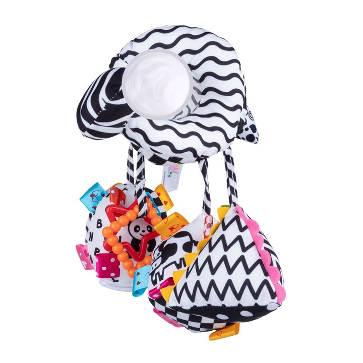 Jucarie spirala patut, Bali Bazoo, Plus, 0+ luni, Multicolor