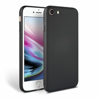 husa compatibila cu iphone 7  iphone 8 ultra slim silicon interior din catifea negru planetphone imagen 53_0_
0
