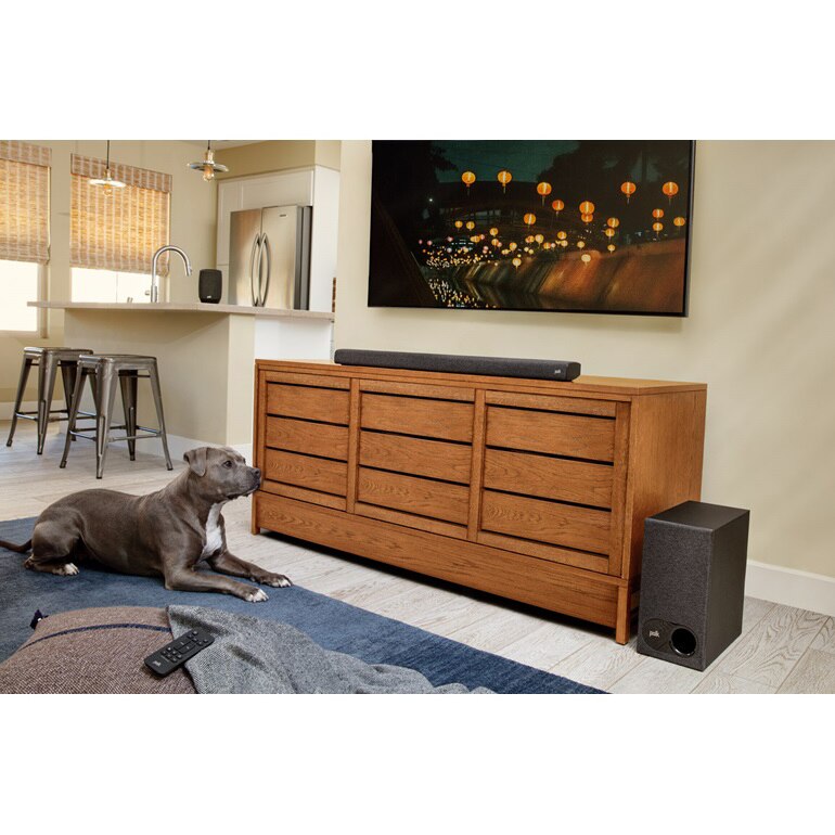 Soundbar Polk Audio Signa S3,2.1, Chromecast, Bluetooth, Subwoofer wireless, HDMI ARC, 4k UHD, Dolby Audio, negru