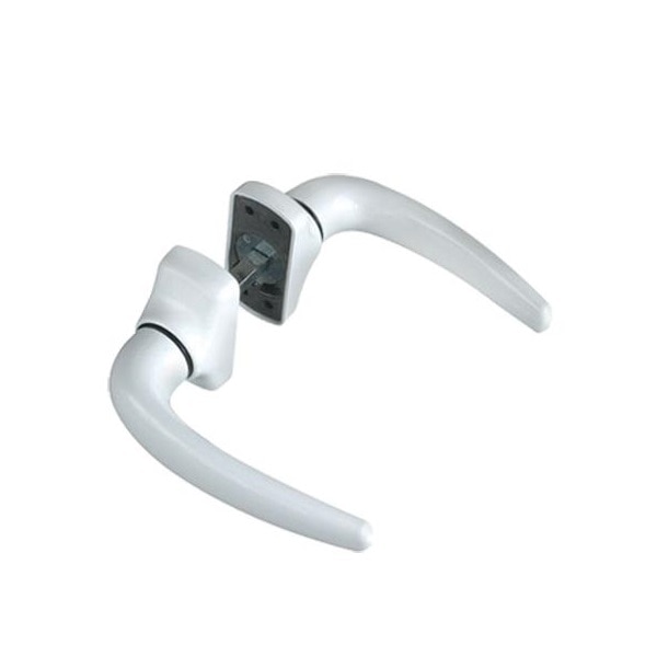 Maner usa aluminiu pentru baie argintiu RAL 7040