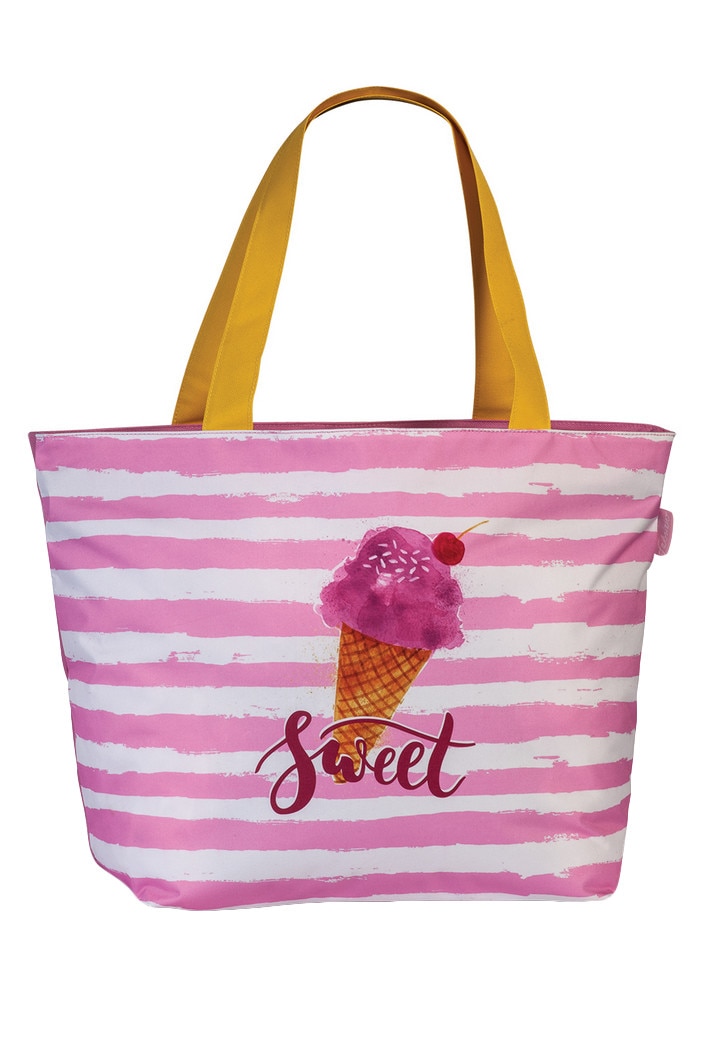 Geanta de plaja, Fabrizio, F50343, Roz