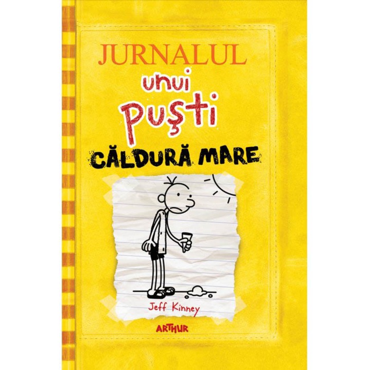 Jurnalul unui pusti 4. Caldura mare [cartonat], Jeff Kinney