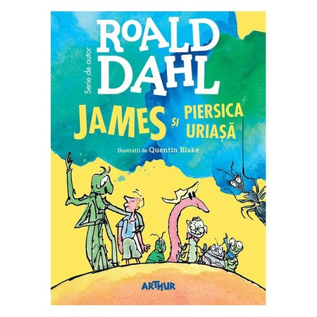 James Si Piersica Uriasa Format Mic Roald Dahl Emag Ro