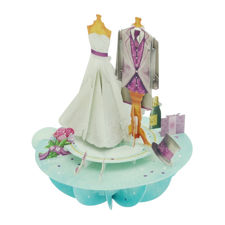 Картичка Santoro Wedding, Pirouettes