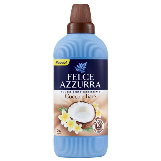 Balsam de rufe concentrat Felce Azzurra cocco & tiare 24 spalari 600ml