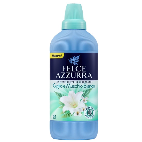 Balsam de rufe concentrat Felce Azzurra muschio bianco 24 spalari 600ml
