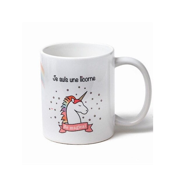 Cana - Unicorn, Ceramica, 350 ml, Multicolor