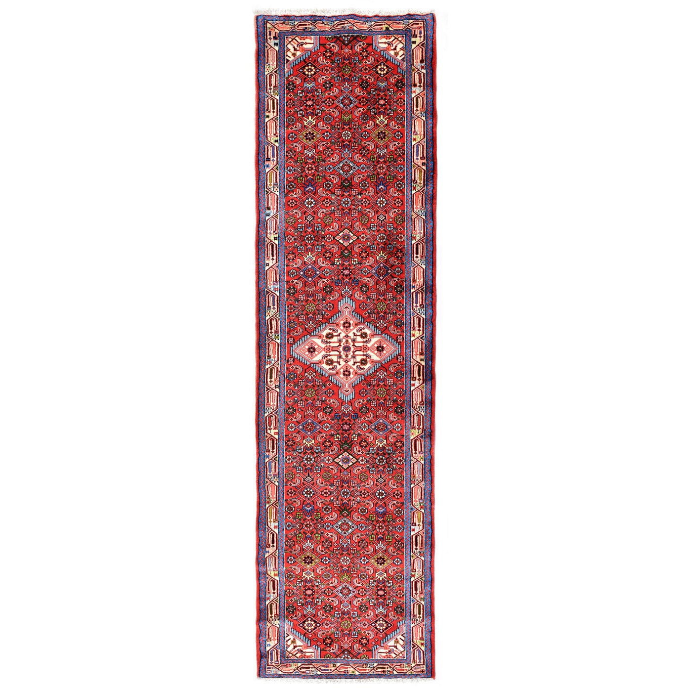Covor Persan Hamedan Traversa,Manual ,Lana , Size290 x 80