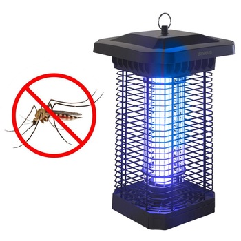 Lampa felinar Anti-Tantari si Insecte, Baseus Electric Mosquito Killer, Bionic UV, 18W, Recomandat pentru exterior, EU, Black Lampa felinar Anti-Tantari si Insecte, Baseus Electric Mosquito Killer, Bionic UV, 18W, Recomandat pentru exterior, EU, Black