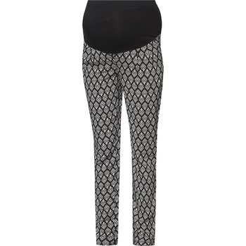 Pantaloni gravide, Jojo Maman Bebe, alb/negru, marimea 36, cu extensie Pantaloni gravide, Jojo Maman Bebe, alb/negru, marimea 36, cu extensie