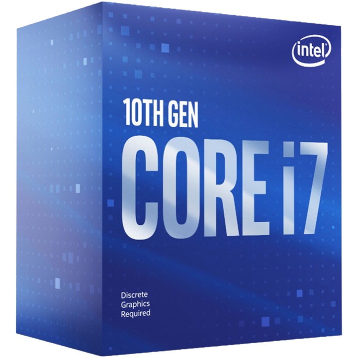 Процесор Intel® Core™ i7-10700F Comet Lake, 2.9GHz, 16MB, Socket 1200
