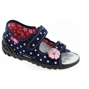 Sandale Albastru-Alb, marime 25, marca RenBut Sandale Albastru-Alb, marime 25, marca RenBut