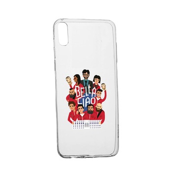 Husa La Casa De Papel - Bella Ciao, pentru Xiaomi Redmi 7A, rezistenta la uzura, anti-alunecare, din silicon Premium, 718 Husa La Casa De Papel - Bella Ciao, pentru Xiaomi Redmi 7A, rezistenta la uzura, anti-alunecare, din silicon Premium, 718