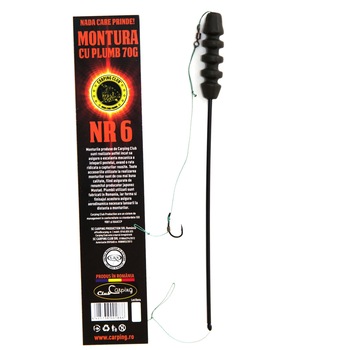 Montura nr.6 cu plumb 80 g Montura nr.6 cu plumb 80 g