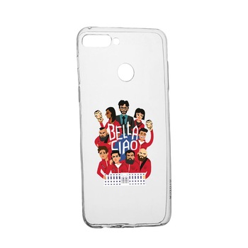 Husa La Casa De Papel - Bella Ciao, pentru Xiaomi Redmi Note 7, rezistenta la uzura, anti-alunecare, din silicon Premium, 718 Husa La Casa De Papel - Bella Ciao, pentru Xiaomi Redmi Note 7, rezistenta la uzura, anti-alunecare, din silicon Premium, 718