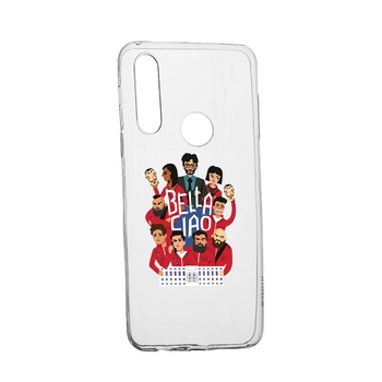 Husa La Casa De Papel - Bella Ciao, pentru Huawei Honor 20 Lite, rezistenta la uzura, anti-alunecare, din silicon Premium, 718 Husa La Casa De Papel - Bella Ciao, pentru Huawei Honor 20 Lite, rezistenta la uzura, anti-alunecare, din silicon Premium, 718