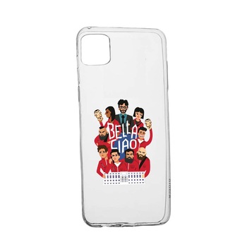 Husa La Casa De Papel - Bella Ciao, pentru Apple iPhone 11 Pro Max, rezistenta la uzura, anti-alunecare, din silicon Premium, 718 Husa La Casa De Papel - Bella Ciao, pentru Apple iPhone 11 Pro Max, rezistenta la uzura, anti-alunecare, din silicon Premium, 718