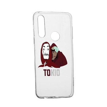 Husa La Casa De Papel - tokio, pentru Huawei P Smart Z, rezistenta la uzura, anti-alunecare, din silicon Premium, 710 Husa La Casa De Papel - tokio, pentru Huawei P Smart Z, rezistenta la uzura, anti-alunecare, din silicon Premium, 710