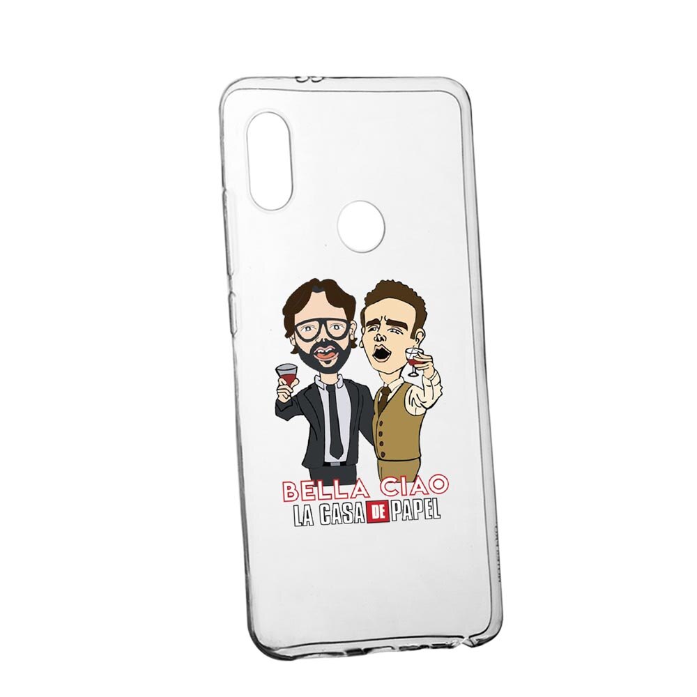Husa La Casa De Papel - Bella Ciao, pentru Xiaomi Redmi Note 5 Pro / Note 5 Dual Camera, rezistenta la uzura, anti-alunecare, din silicon Premium, 711