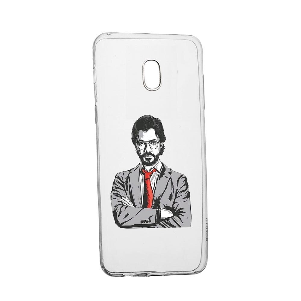 Husa La Casa De Papel, pentru HTC U Play, rezistenta la uzura, anti-alunecare, din silicon Premium, 712