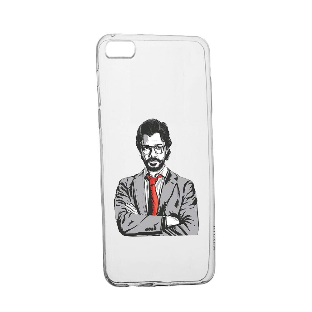 Husa La Casa De Papel, pentru Apple iPhone 5 / 5S / SE, rezistenta la uzura, anti-alunecare, din silicon Premium, 712