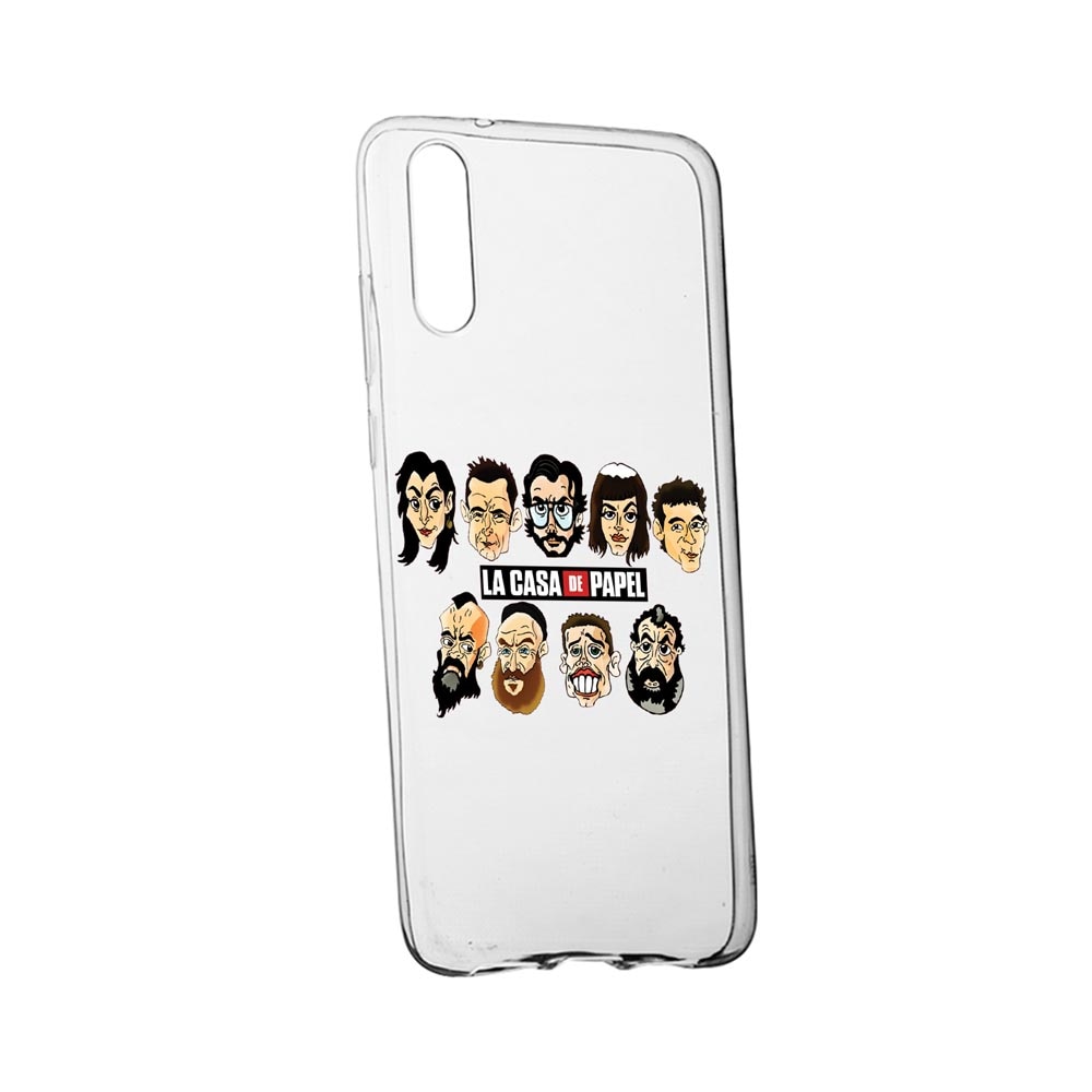 Husa La Casa De Papel - movie, pentru Samsung Galaxy A50 / A50S, rezistenta la uzura, anti-alunecare, din silicon Premium, 713