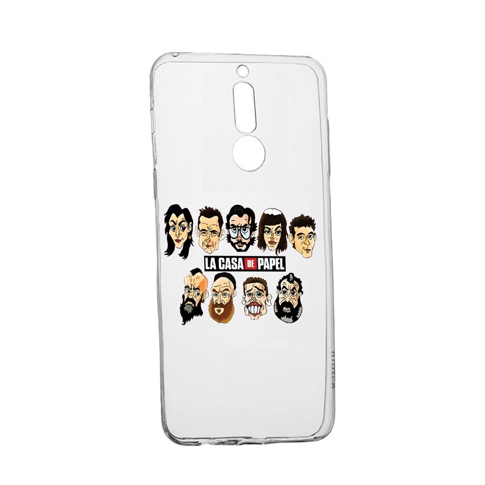 Husa La Casa De Papel - movie, pentru Sony Xperia 1/ XZ4, rezistenta la uzura, anti-alunecare, din silicon Premium, 713