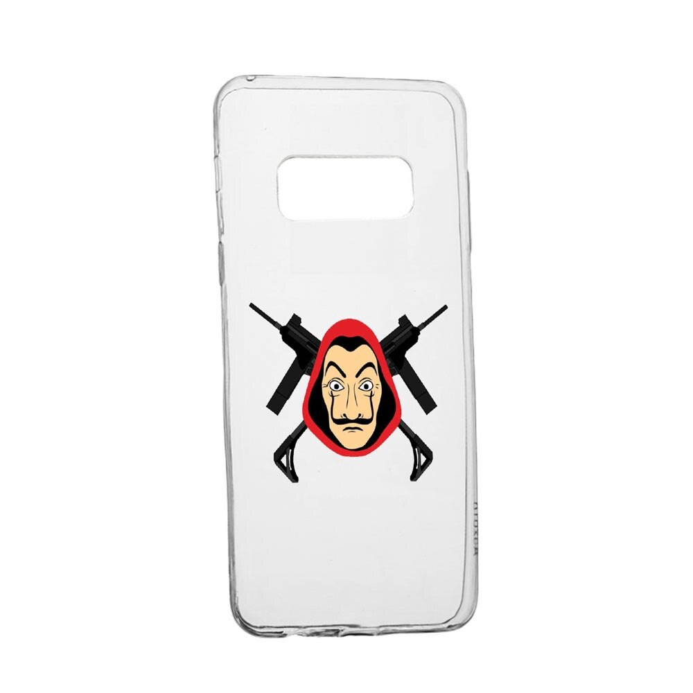 Husa La Casa De Papel, pentru Samsung Galaxy S10 Plus, rezistenta la uzura, anti-alunecare, din silicon Premium, 714