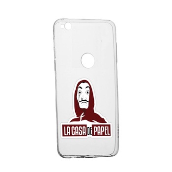 Husa La Casa De Papel, pentru Huawei P9 Lite 2017/P8, rezistenta la uzura, anti-alunecare, din silicon Premium, 719 Husa La Casa De Papel, pentru Huawei P9 Lite 2017/P8, rezistenta la uzura, anti-alunecare, din silicon Premium, 719