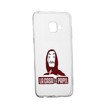 Husa La Casa De Papel, pentru Samsung Galaxy J4 Plus 2018, rezistenta la uzura, anti-alunecare, din silicon Premium, 719 Husa La Casa De Papel, pentru Samsung Galaxy J4 Plus 2018, rezistenta la uzura, anti-alunecare, din silicon Premium, 719