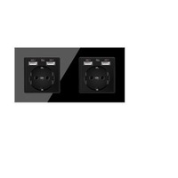 priza dubla smack cu doua porturi usb 2000ma rama sticla16a250vip20 protectie copii8811fkb imagen 7_0_
0