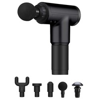 aparat de masaj gun profesional cu 6 capete interschimbabile 6 trepte de viteze  black edition - rahel imagen 19_0_
0