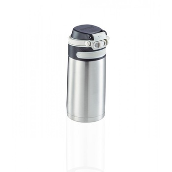 Termos Flip 350 ml Leifheit, Aspect Inox Termos Flip 350 ml Leifheit, Aspect Inox