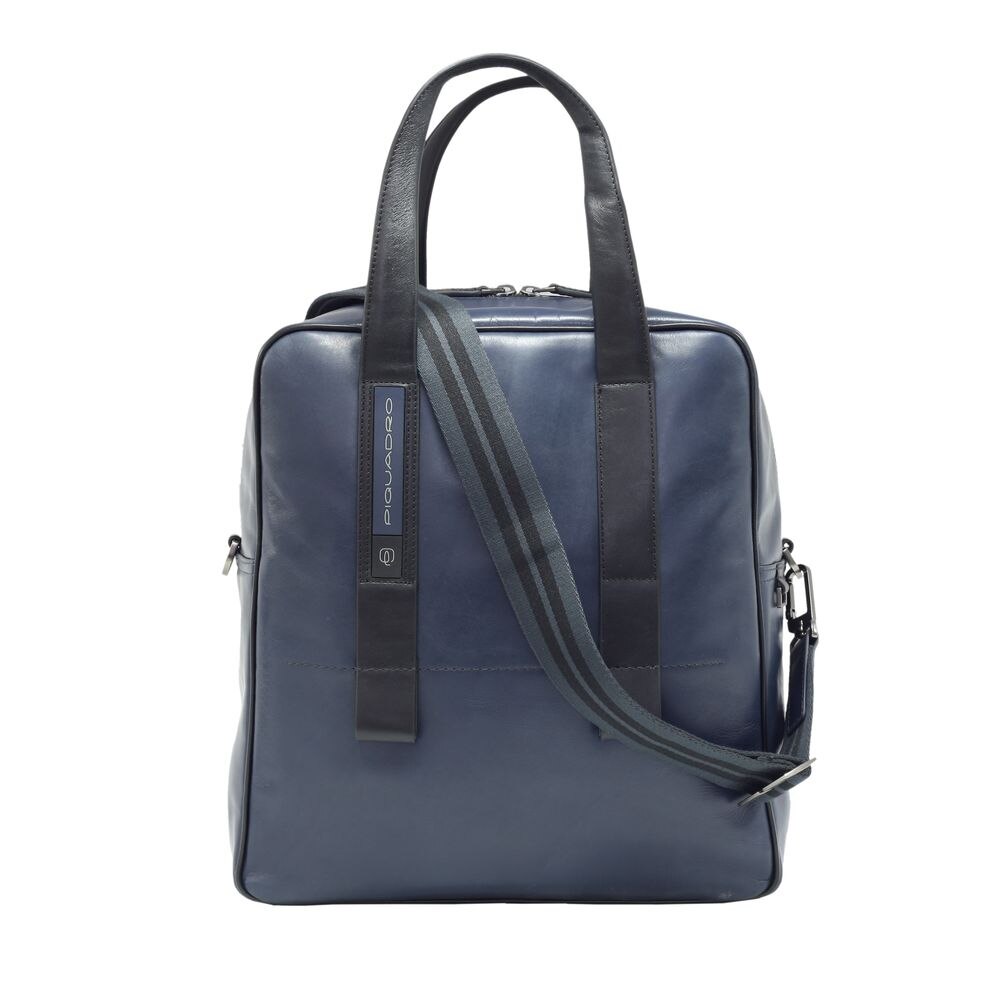 Geanta Piquadro, din piele naturala, compartiment pentru laptop 13'' si ipad 9,7''/10,2'' RBCA5178W105/BLU, bleumarin
