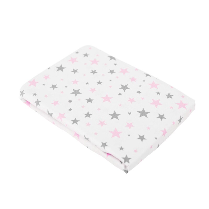 Cearceaf cu elastic pentru saltea 120 x 60 cm Sensillo 2211-A, Multicolor