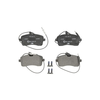 Placute frana PEUGEOT 407 6D ATE 13046028912 Placute frana PEUGEOT 407 6D ATE 13046028912