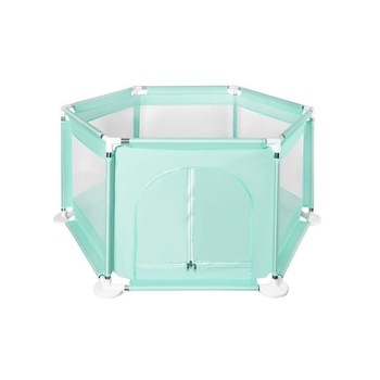 Spatiu de joaca tarc pentru copii, pliabil, dimensiune 115x65 cm, culoare Mint Spatiu de joaca tarc pentru copii, pliabil, dimensiune 115x65 cm, culoare Mint