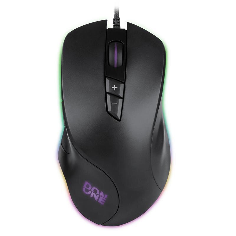 Mouse Don One Santora M200 Cu Cablu 4000Dpi Rgb Black Pc