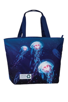Geanta de plaja, Fabrizio, F50362, Imprimeu Meduze Geanta de plaja, Fabrizio, F50362, Imprimeu Meduze