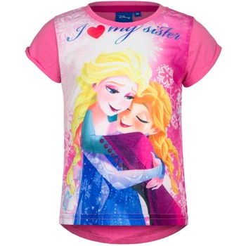 Tricou fete Elsa si Anna Frozen, Roz Tricou fete Elsa si Anna Frozen, Roz
