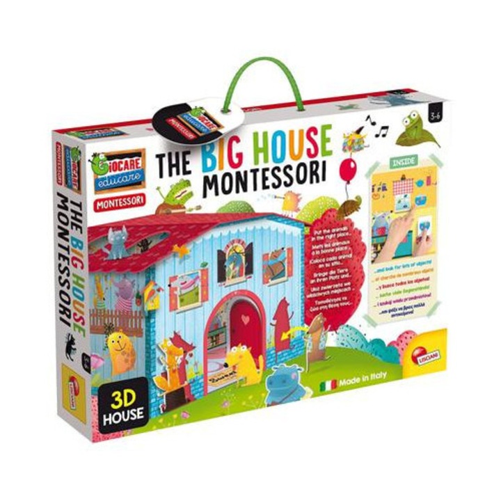 Joc Montessori - Casuta animalelor fantastice