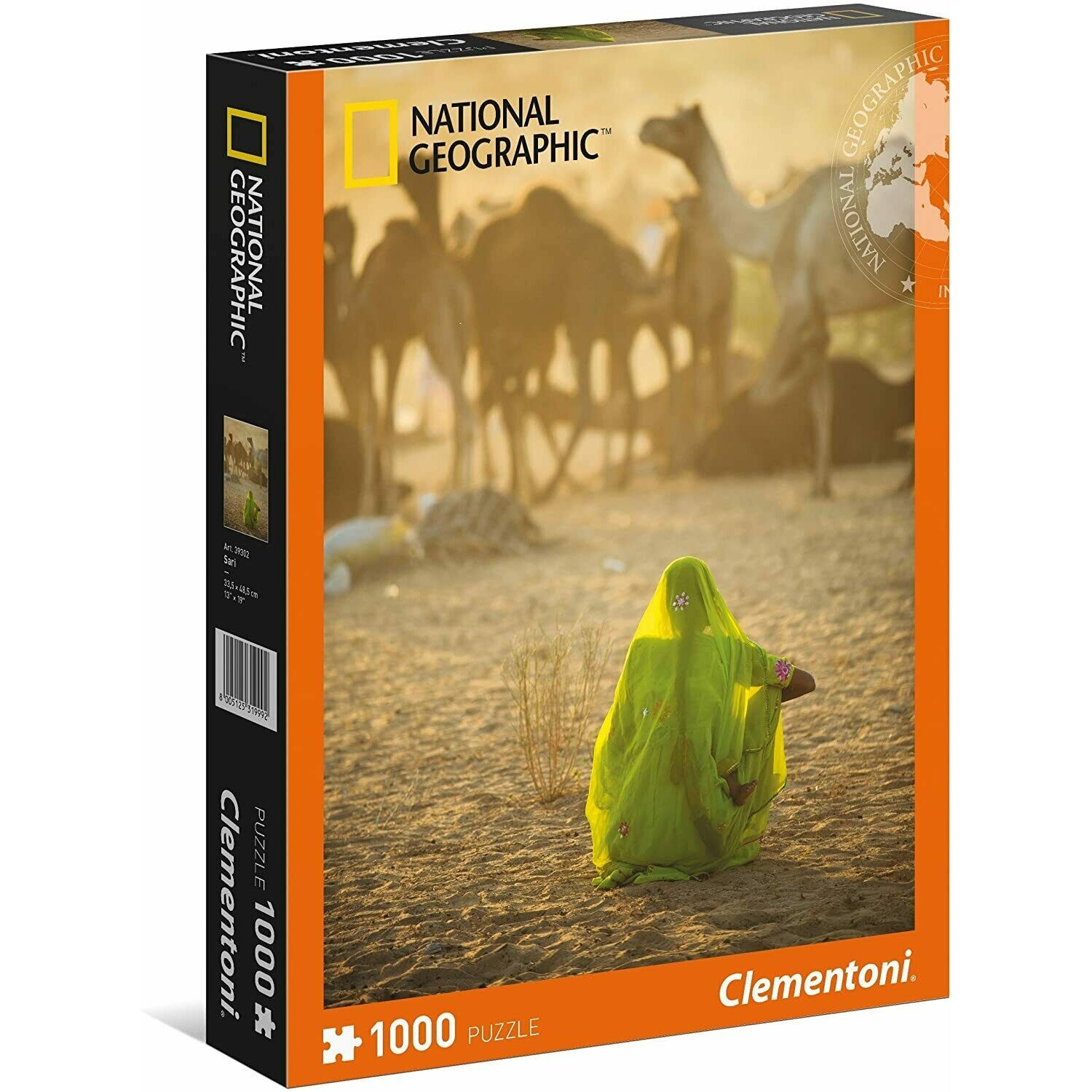 Puzzle Clementoni Indian Woman (1000 piese,)