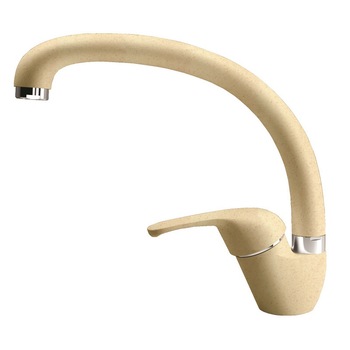 Baterie bucatarie BAMBOO R, Monocomanda, Cartus ceramic 40mm, Bej Nisipiu Baterie bucatarie BAMBOO R, Monocomanda, Cartus ceramic 40mm, Bej Nisipiu