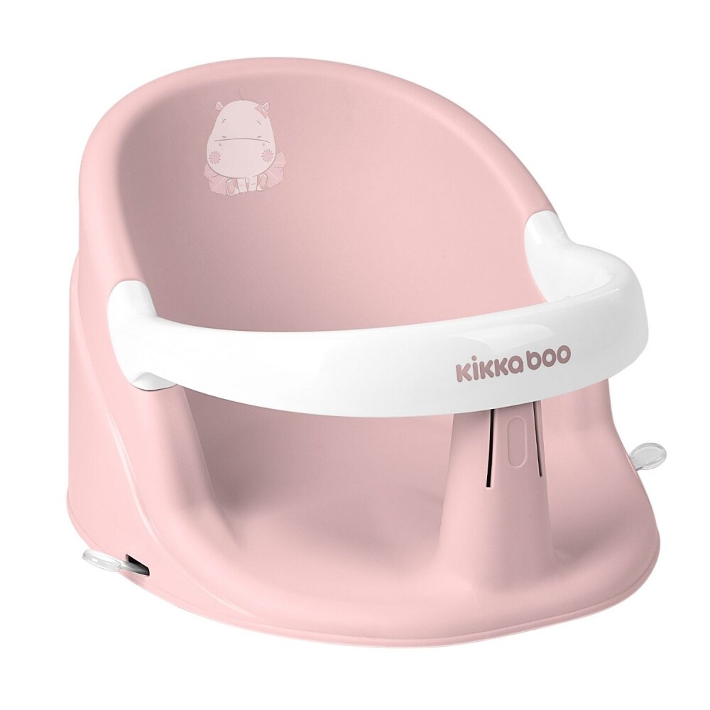 Scaun pentru baie KikkaBoo Hippo Pink