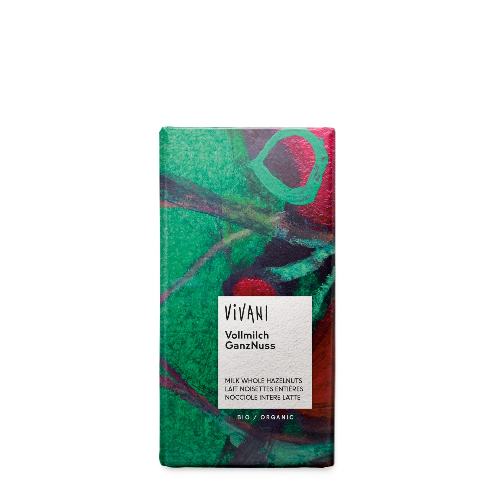 Ciocolata Eco cu alune intregi 100g