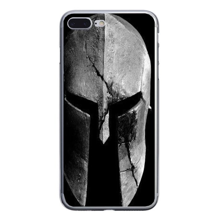 Husa silicon neagra iPhone 7 plus Spartan