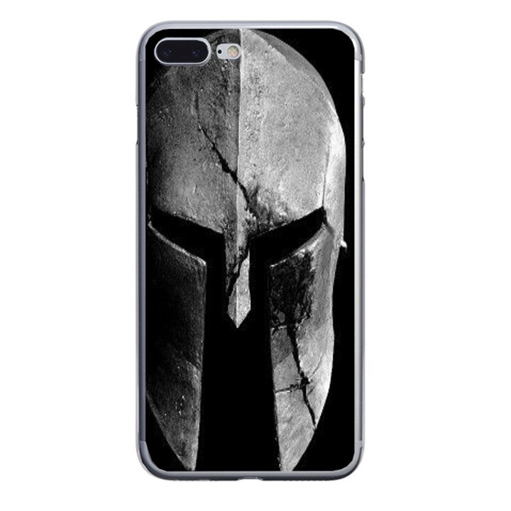 Husa silicon neagra iPhone 8 plus Spartan